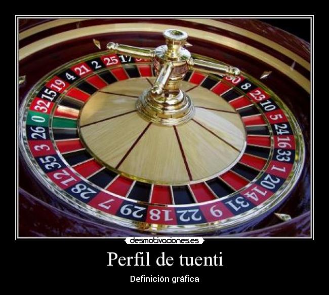 Perfil de tuenti - Definición gráfica