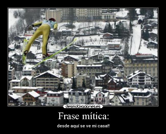 Frase mítica: - 