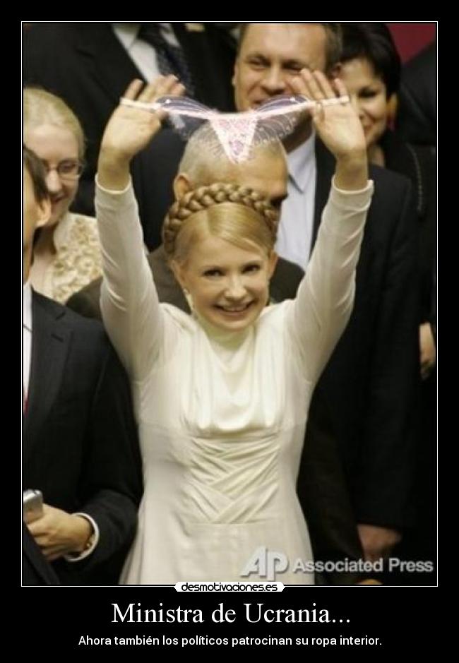 Ministra de Ucrania... - 
