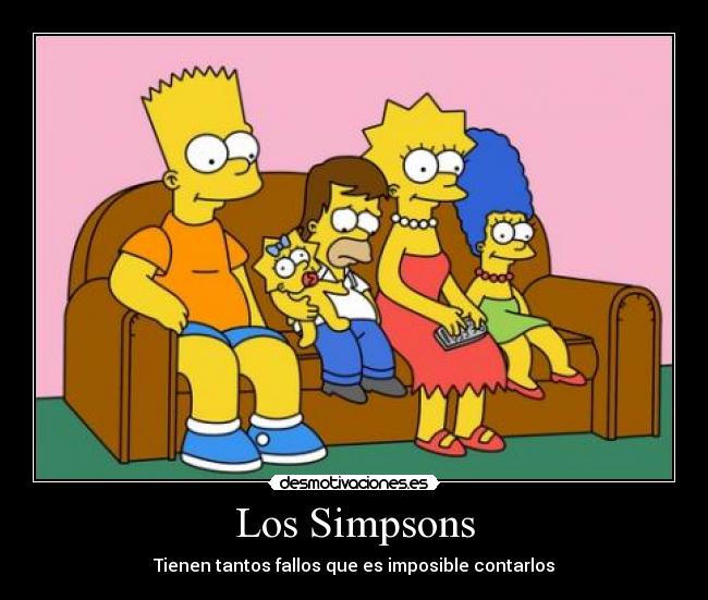 carteles simpsons simpsons desmotivaciones