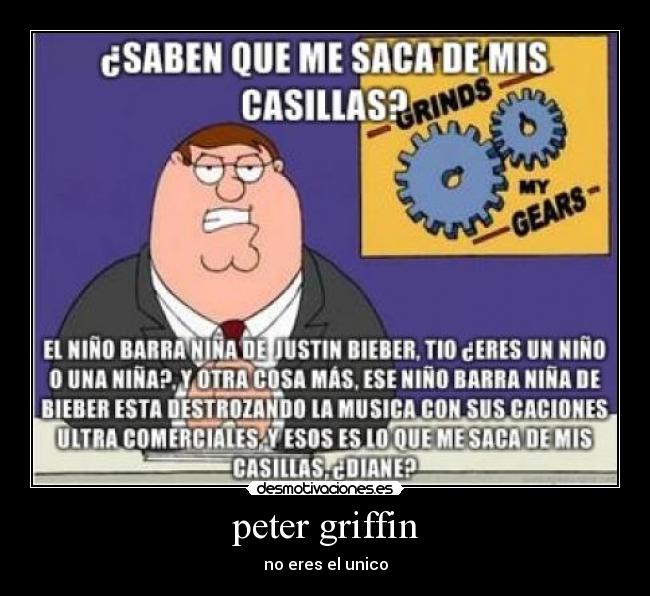 peter griffin - no eres el unico