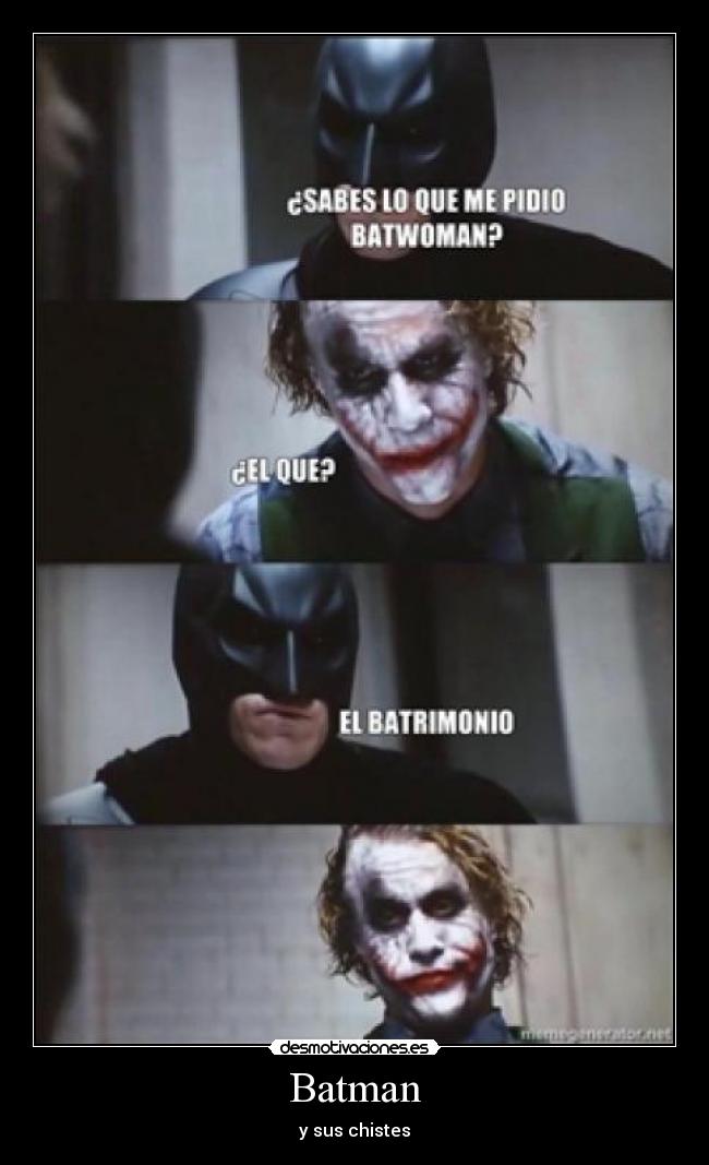 Batman - y sus chistes