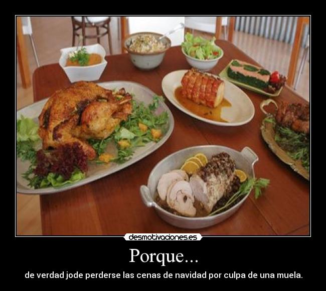 Porque... -