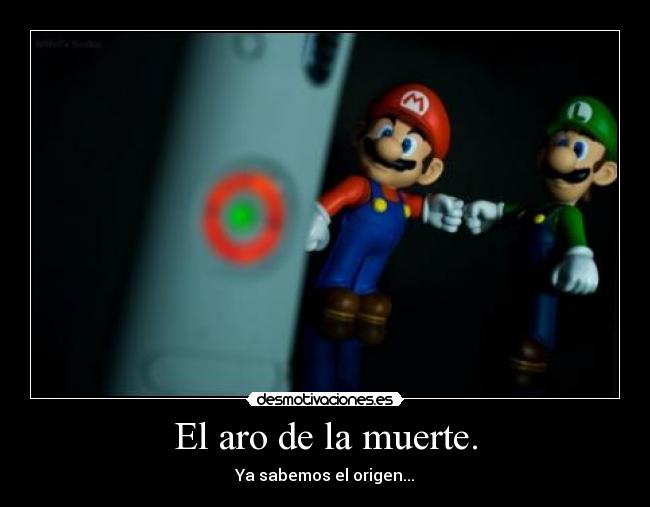 El aro de la muerte. -