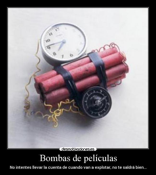 Bombas de películas - 