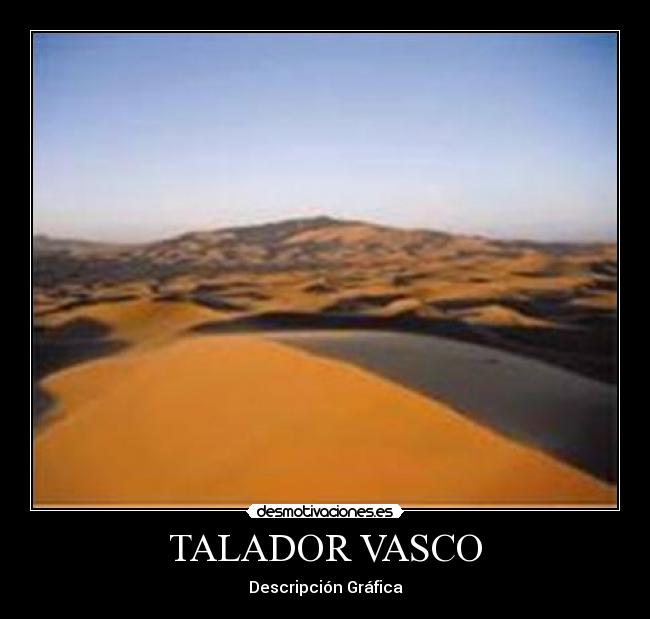 TALADOR VASCO - Descripción Gráfica