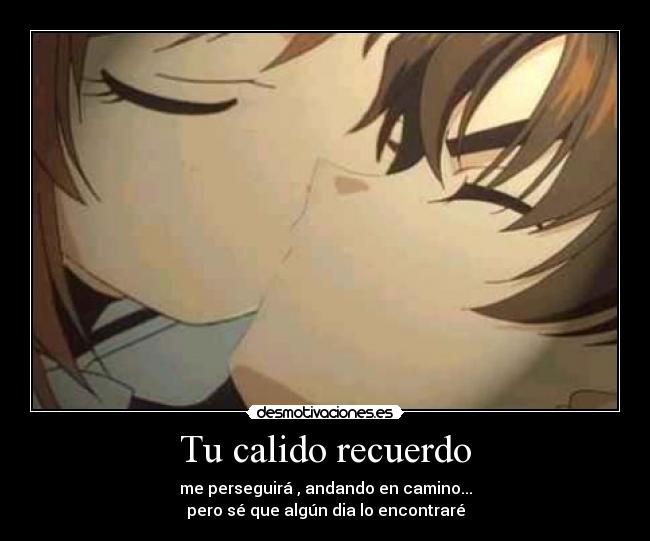 Tu calido recuerdo - 