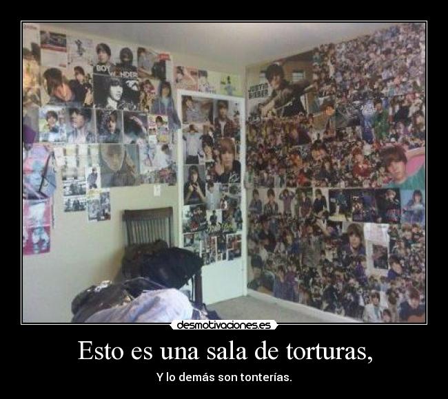Esto es una sala de torturas, -