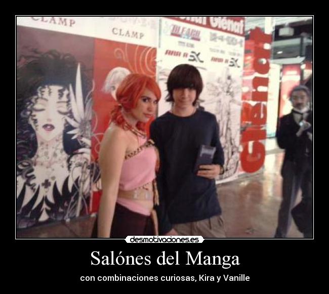 Salónes del Manga - con combinaciones curiosas, Kira y Vanille
