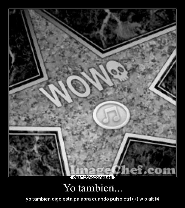 Yo tambien... - 