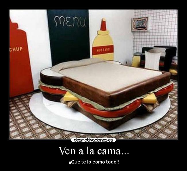 carteles cama desmotivaciones