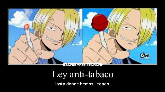 Ley anti-tabaco - 