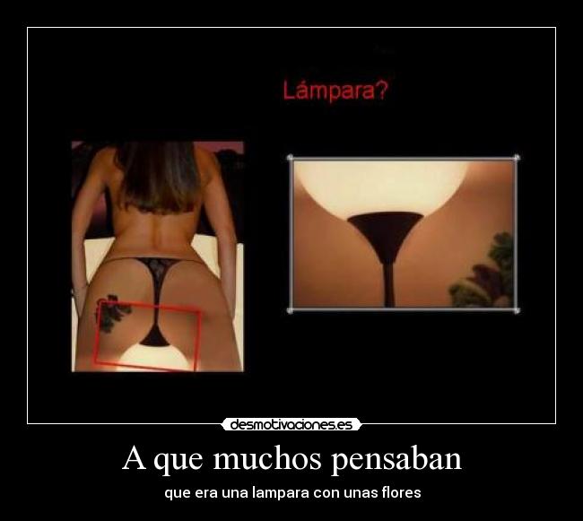 A que muchos pensaban -