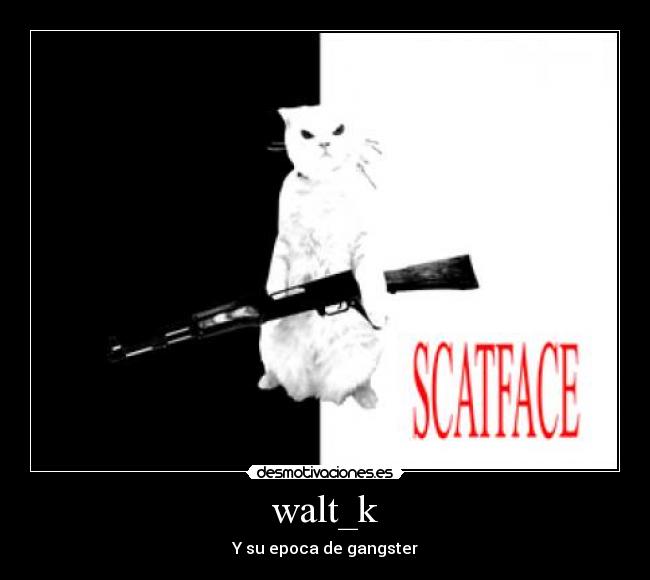 walt_k - Y su epoca de gangster