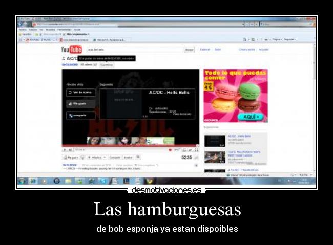 Las hamburguesas - de bob esponja ya estan dispoibles