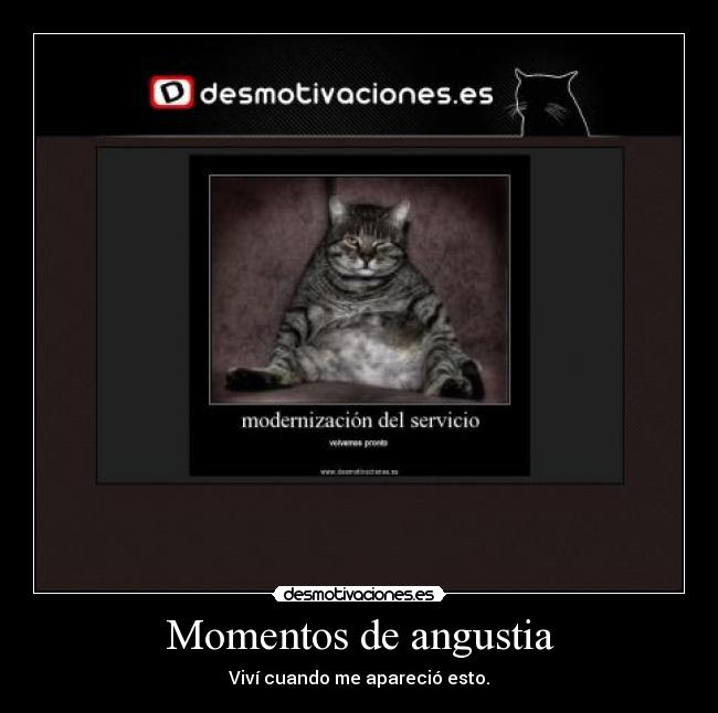 Momentos de angustia - 