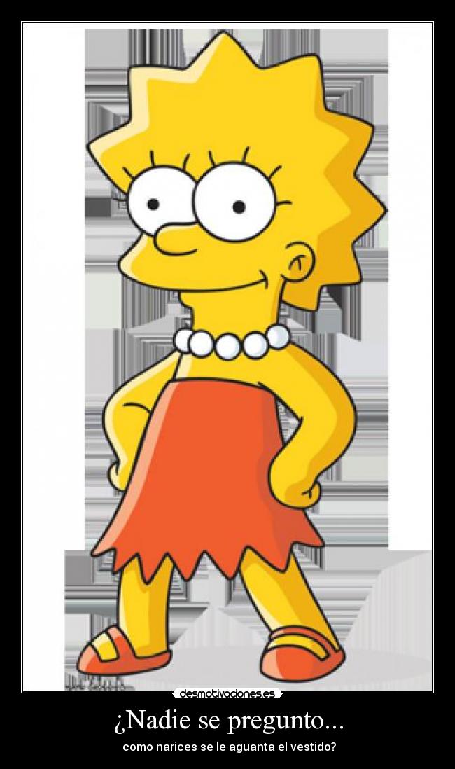 ¿Nadie se pregunto... -  como narices se le aguanta el vestido?