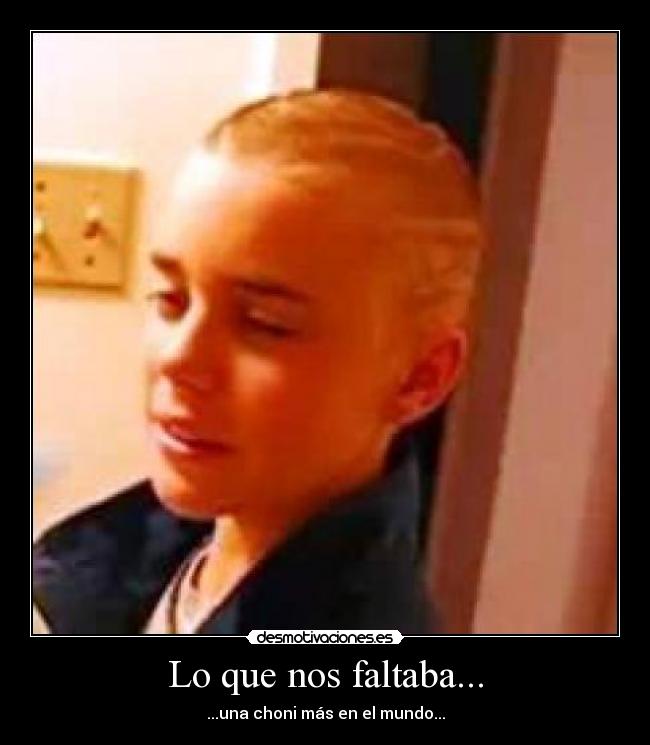 Lo que nos faltaba... - ...una choni más en el mundo...