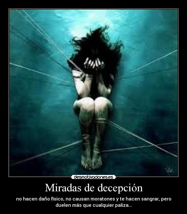 Miradas de decepción - 