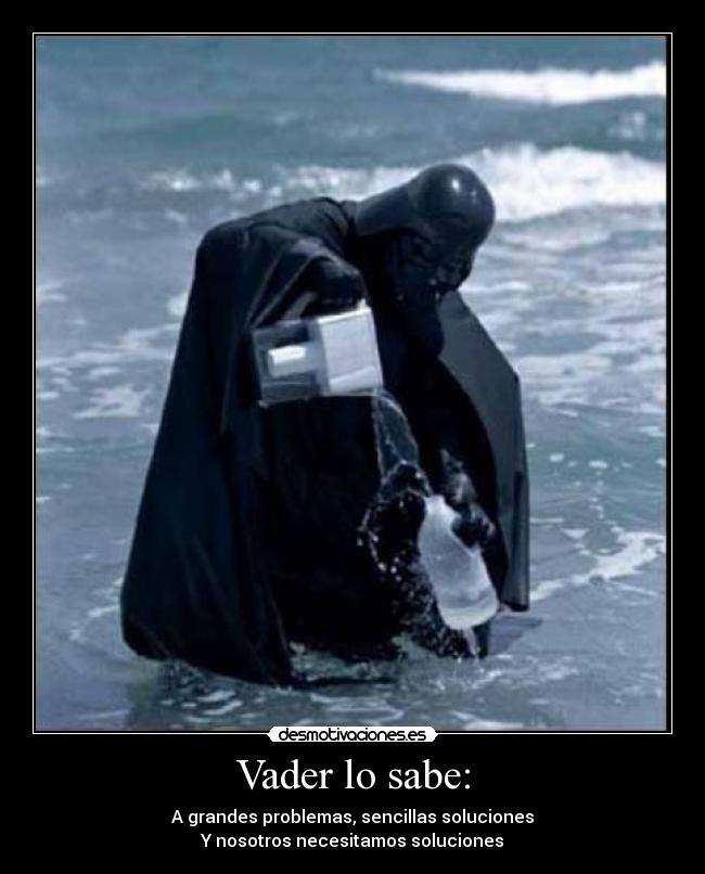 carteles vader desmotivaciones