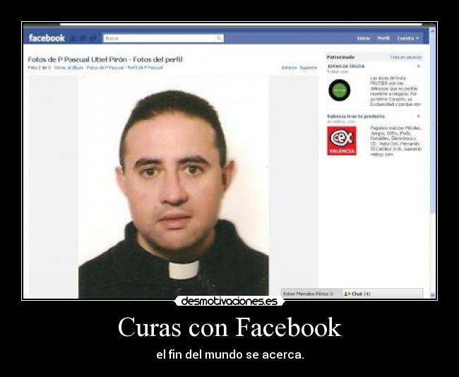 Curas con Facebook -