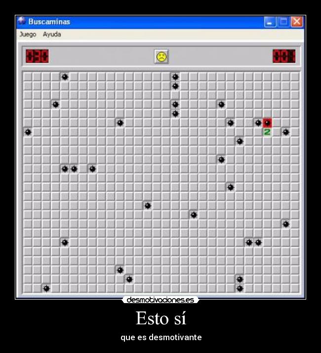 Esto sí - que es desmotivante