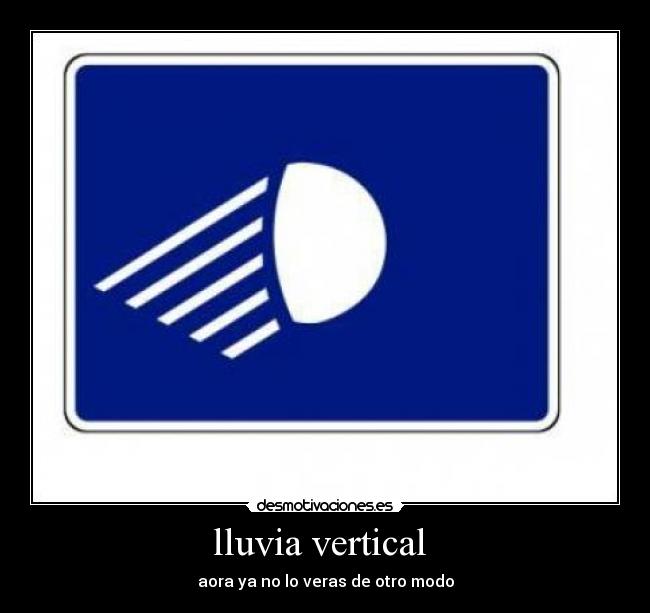 lluvia vertical -
