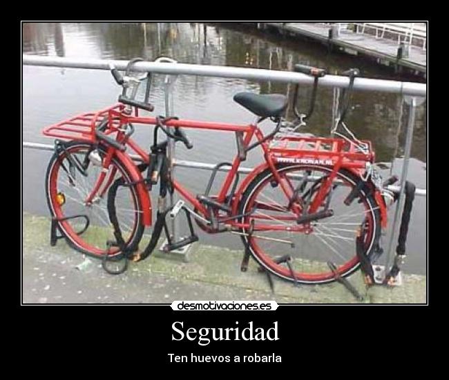 Seguridad - Ten huevos a robarla