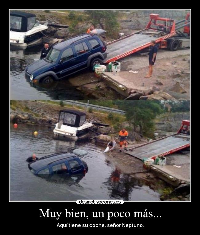 Muy bien, un poco más... -