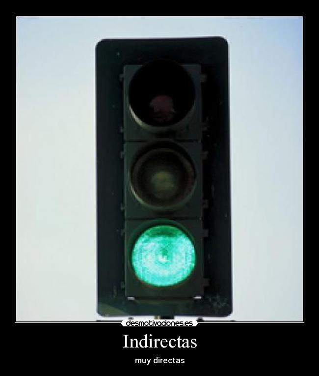 Indirectas -