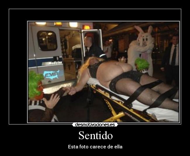 Sentido - Esta foto carece de ella