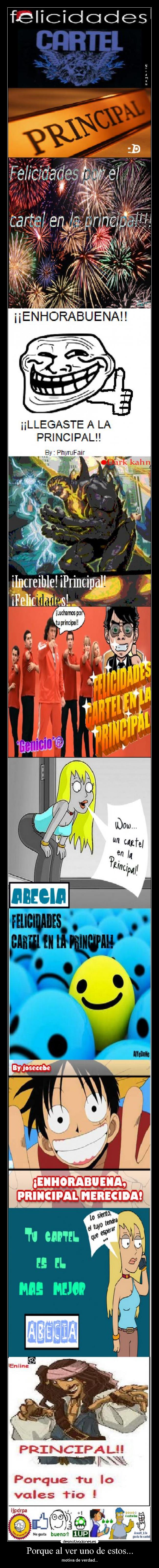 Porque al ver uno de estos... -