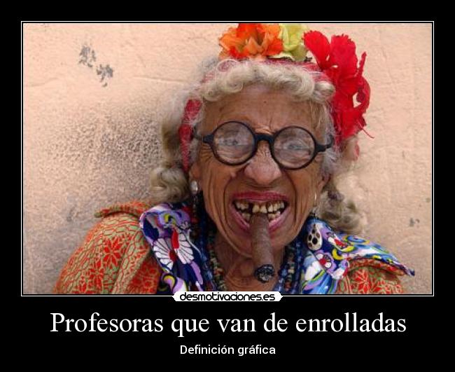 Profesoras que van de enrolladas - 