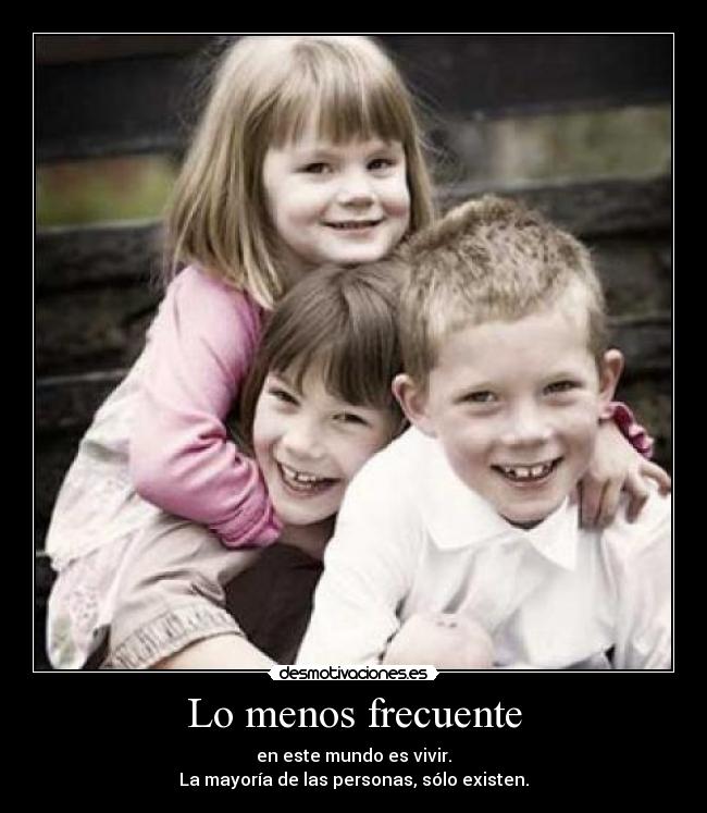 Lo menos frecuente - 