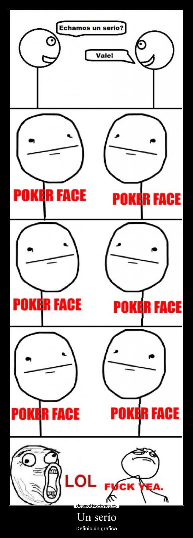 Un serio - Definición gráfica