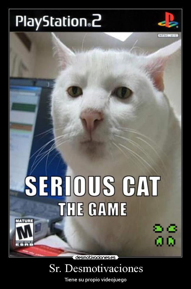 Sr. Desmotivaciones - Tiene su propio videojuego