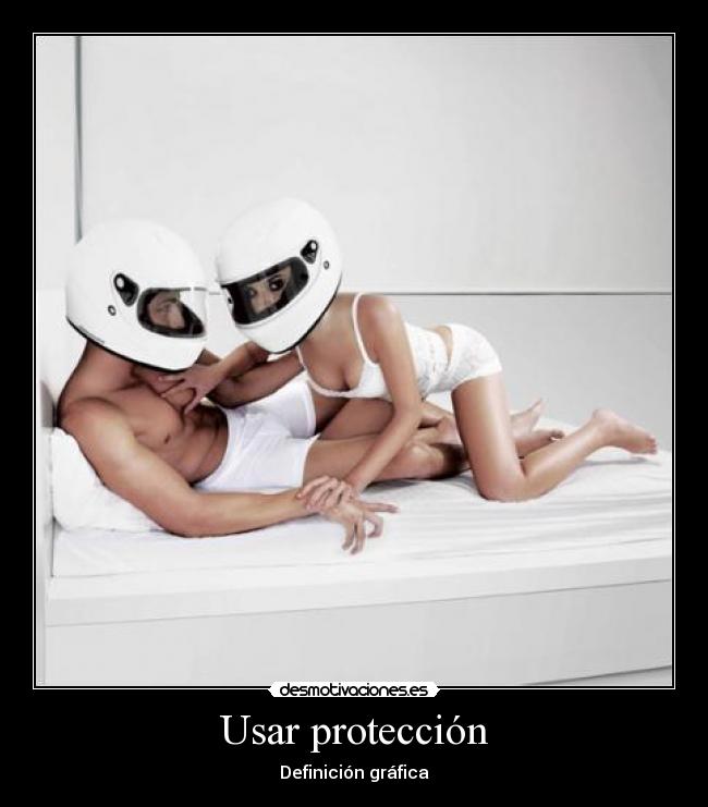 Usar protección -