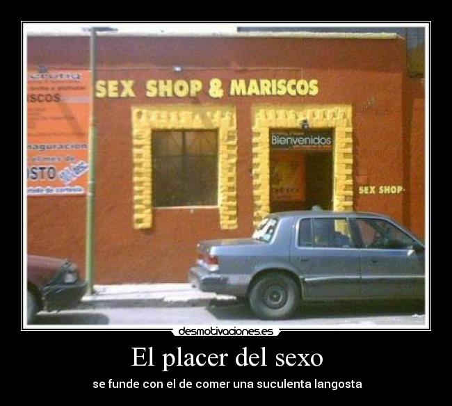 El placer del sexo - 