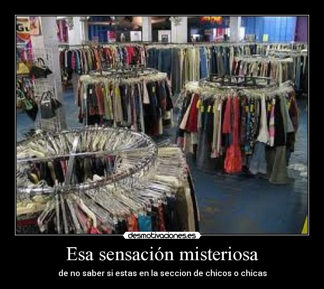 Esa sensación misteriosa - 