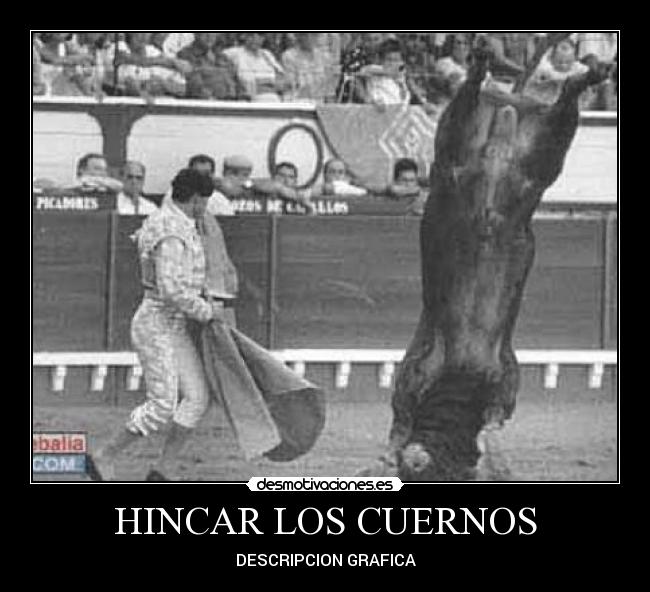 HINCAR LOS CUERNOS - DESCRIPCION GRAFICA