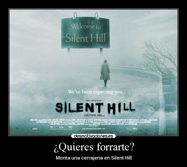 ¿Quieres forrarte? - Monta una cerrajeria en Silent Hill