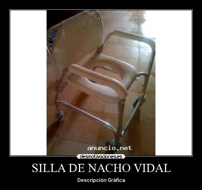SILLA DE NACHO VIDAL -