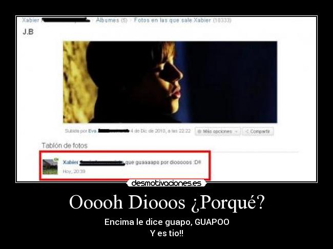 Ooooh Diooos ¿Porqué? - 