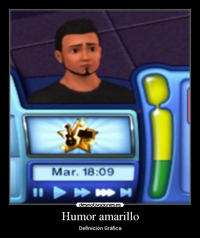 Humor amarillo - Definición Gráfica