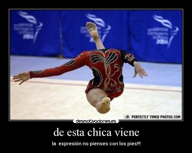 de esta chica viene -