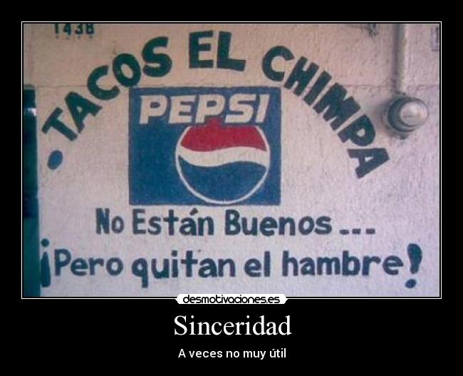 Sinceridad -