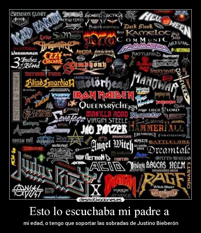Esto lo escuchaba mi padre a - mi edad, o tengo que soportar las sobradas de Justino Bieberón