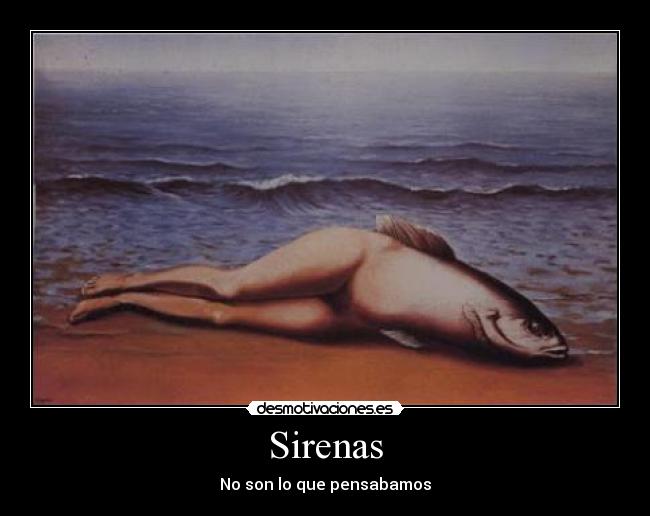 Sirenas - No son lo que pensabamos