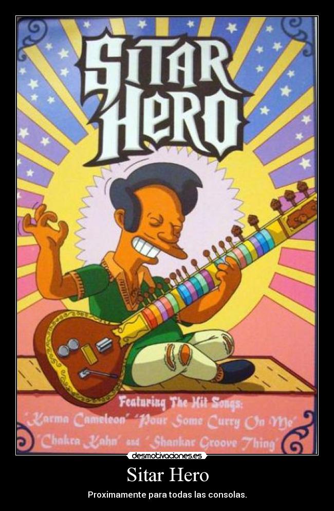 Sitar Hero - Proximamente para todas las consolas.