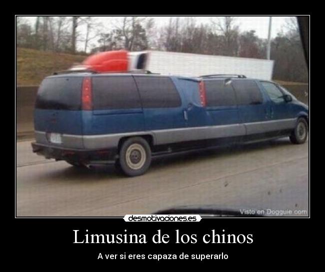 Limusina de los chinos - 